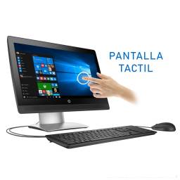 COMPUTADORA AIO HP PROONE 400 G2 + CORE i3 + 8GB RAM + 128 GB SSD + 20'' HD TOUCH + WINDOWS 10