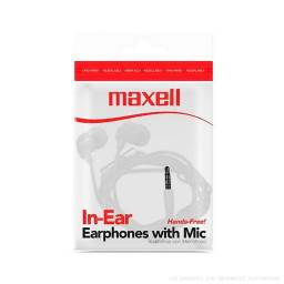 AURICULARES CON MICRFONO IN-EAR MAXELL BLANCOS