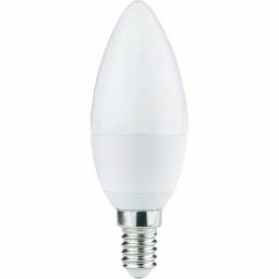 LMPARA LED TIPO VELA DE 3W  LUZ CLIDA O LUZ FRA ROSCA E14