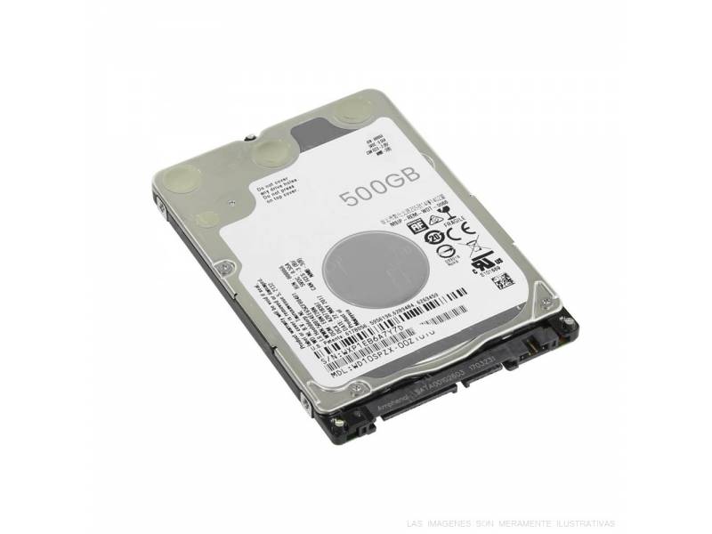 DISCO DURO 500GB SATA 2.5'' LAPTOP + RECERTIFICADO