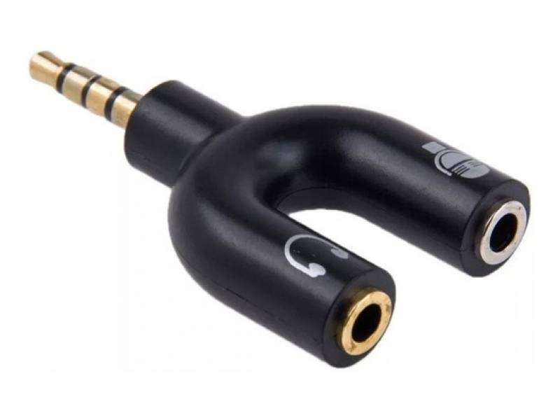ADAPTADOR AURICULAR COMBO MINIJACK HHM